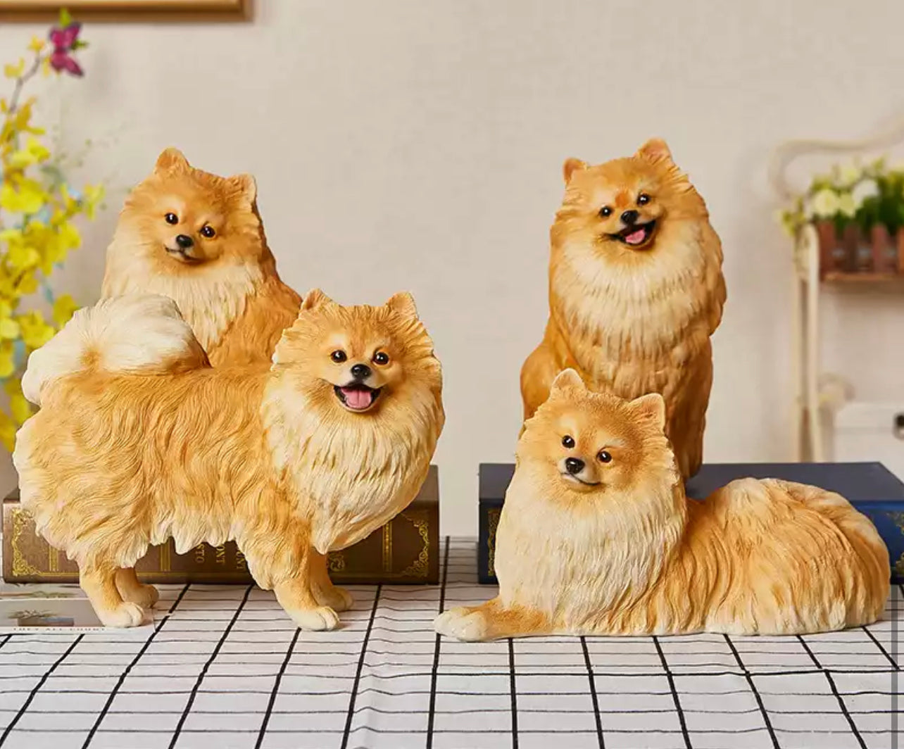 Pomeranian ornaments best sale